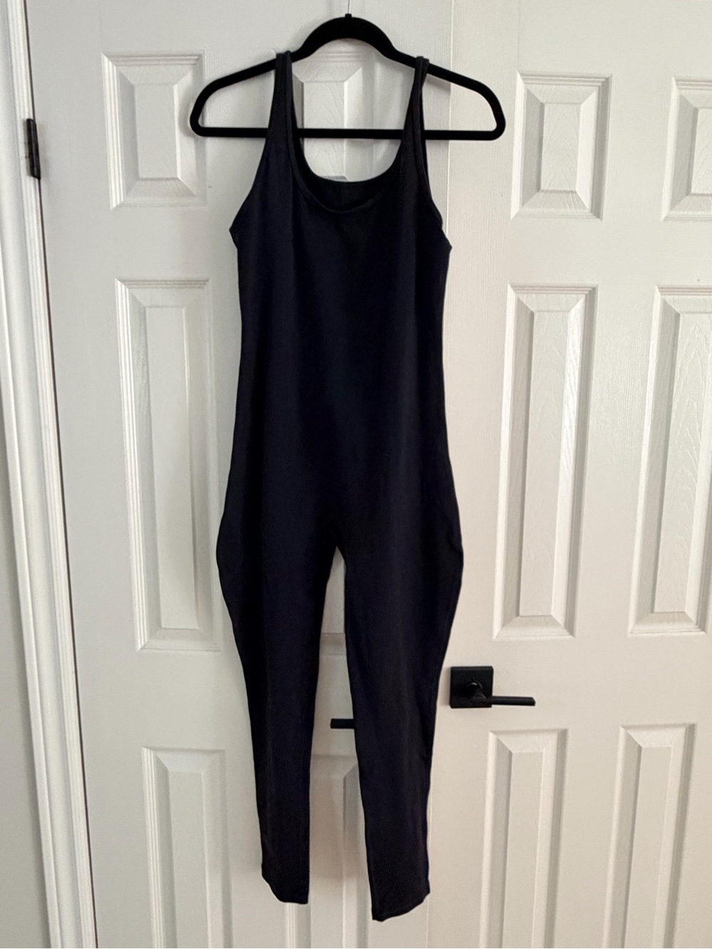 Aritzia Everyday Black Sleeveless Jumpsuit